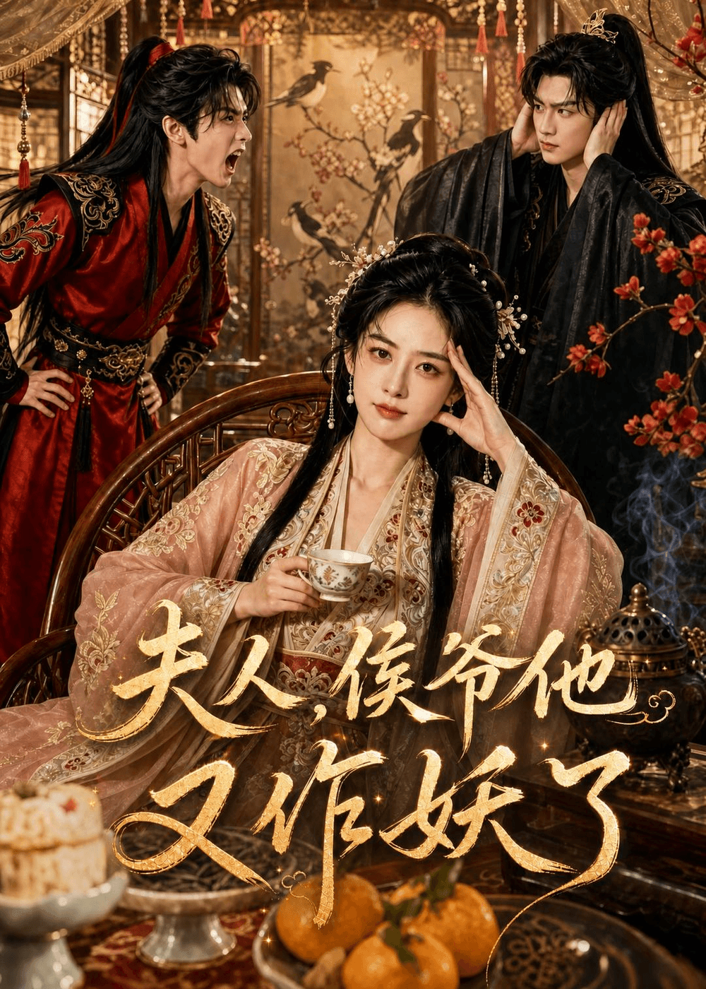 夫人，侯爷他又作妖了海报