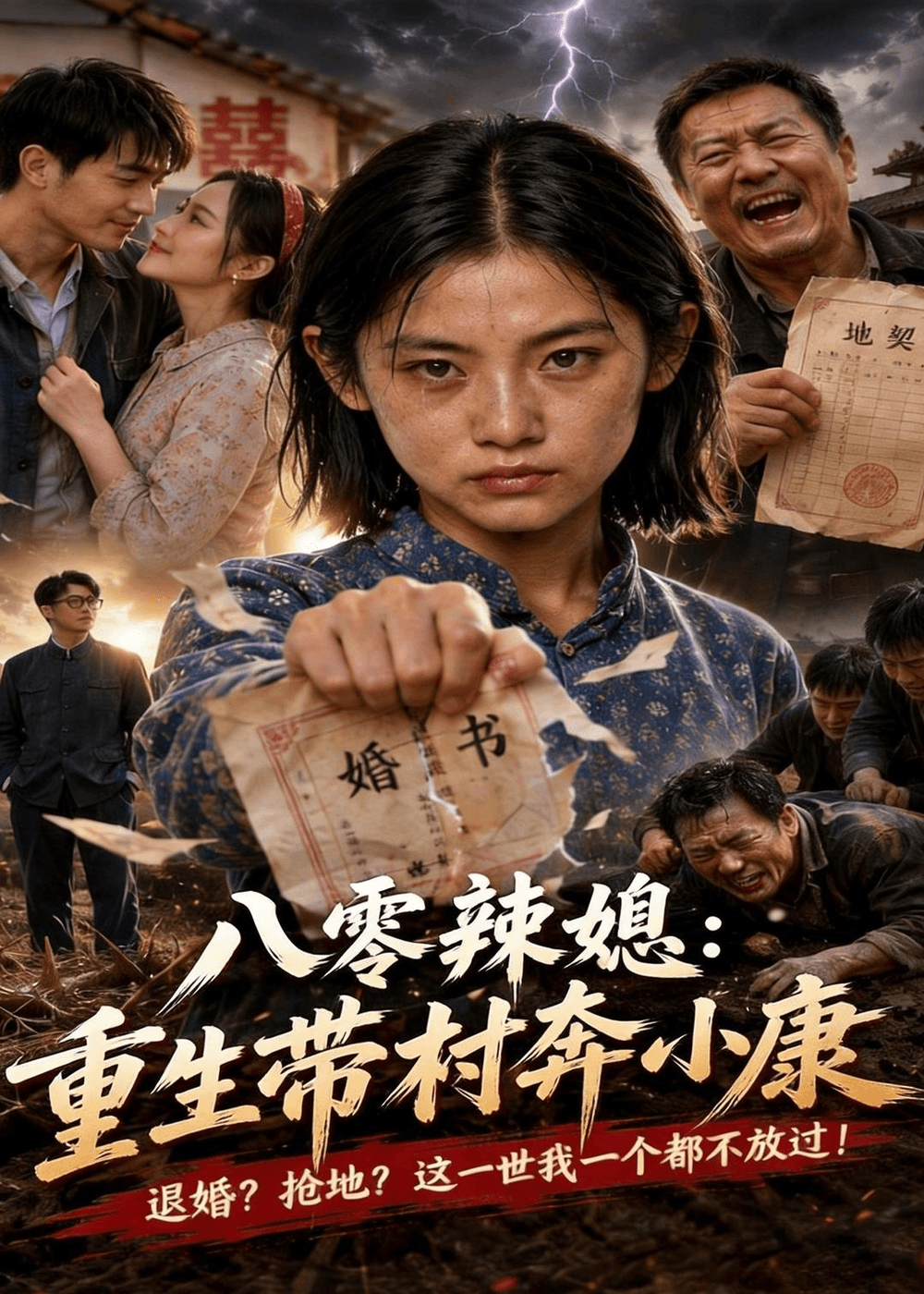 八零辣媳：重生带村奔小康海报