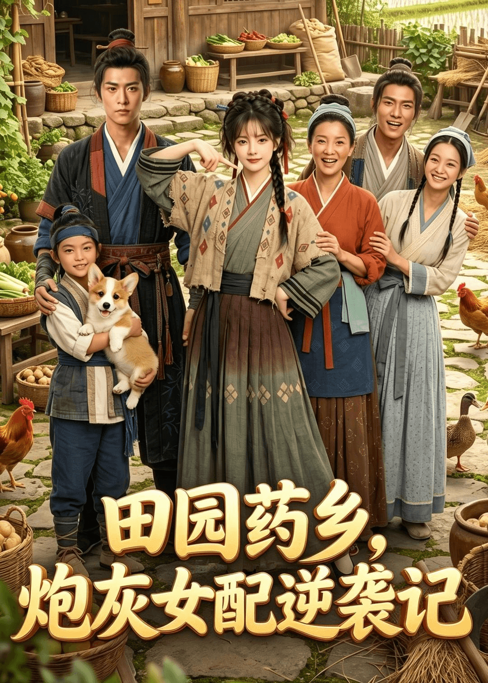 田园药乡，炮灰女配逆袭记海报