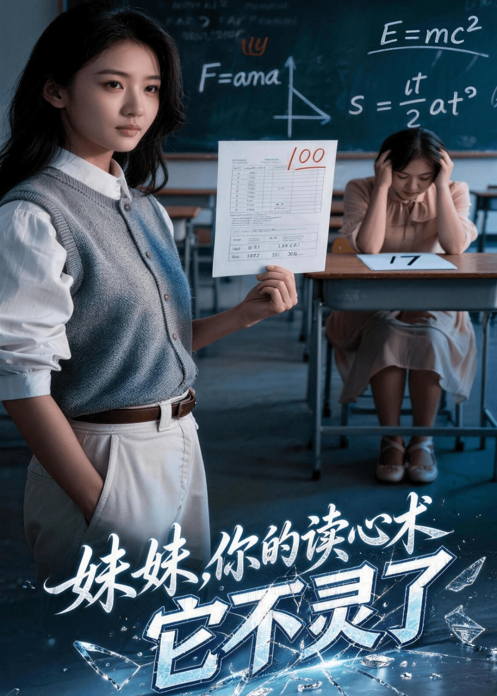 妹妹，你的读心术它不灵了海报