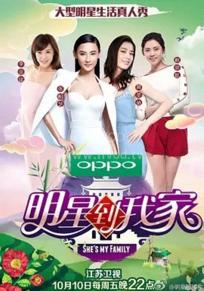 明星到我家海报
