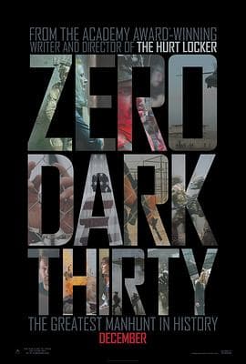 猎杀本·拉登 Zero Dark Thirty海报